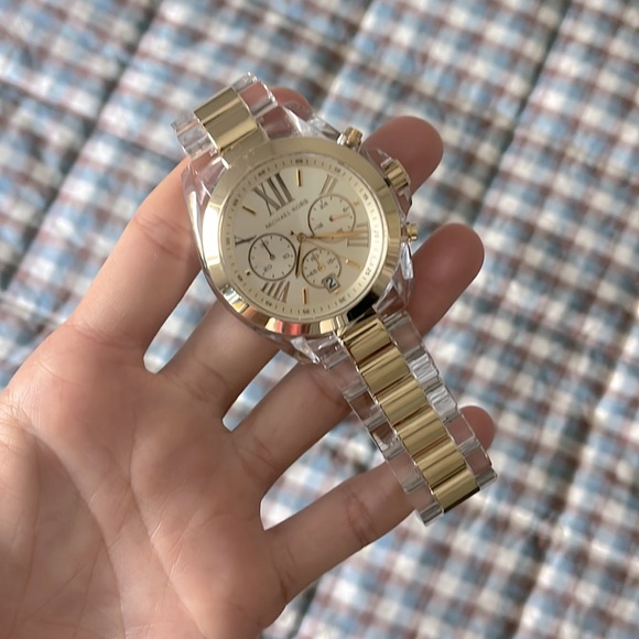 MICHAEL KORS Audrina Clear Acetate Watch - Picture 1 of 3